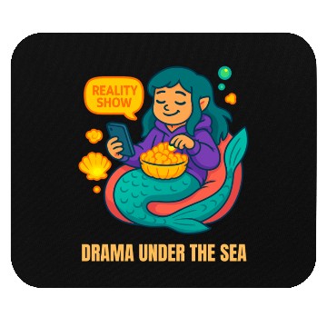 Discover Drama Under the Sea Mouse Pads