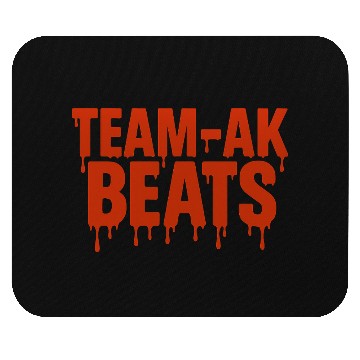 Discover Red TEAM-AK BEATS Mouse Pads