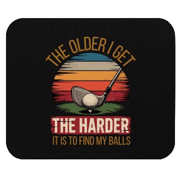 Discover Golf Funny Dad Joke Mouse Pads