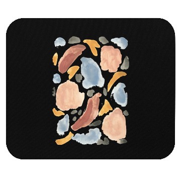 Discover abstract pastel watercolour pattern Mouse Pads