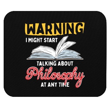 Discover Talking About Philosophy Philosopher Design Mouse Pads