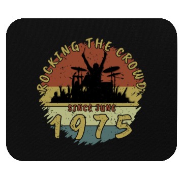 Discover 50th Birthday Rocking the crowd DRM 06/1975 Mouse Pads