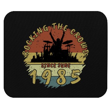 Discover 40th Birthday Rocking the crowd DRM 06/1985 Mouse Pads
