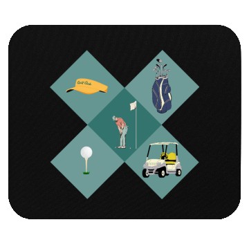 Discover Golf Dad Design for Father’s Day, Iconic Golf Mouse Pads