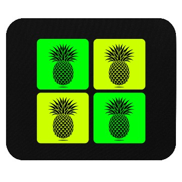 Discover Pop Art Pineapple Mouse Pads