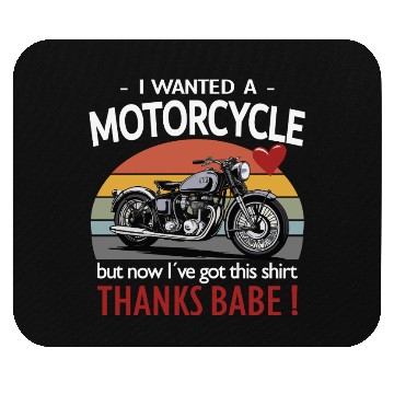 Discover Funny Biker Mouse Pads – I Wanted a Motorcycle