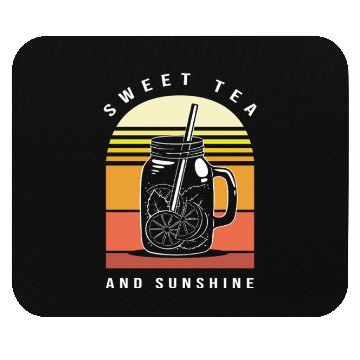 Discover Sweet Tea Lover Morning Drink Mouse Pads