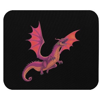 Discover Purple Dragon Mouse Pads