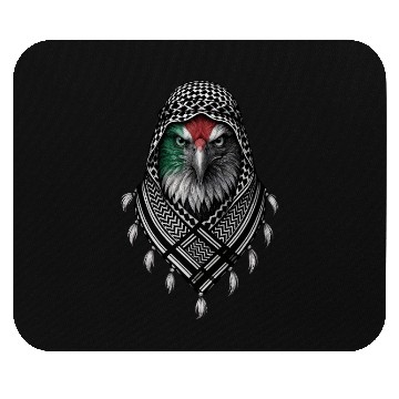 Discover Majestic Palestinian Eagle Mouse Pads