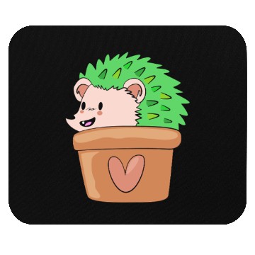 Discover Succulent Plant Hedgehog Mouse Pads