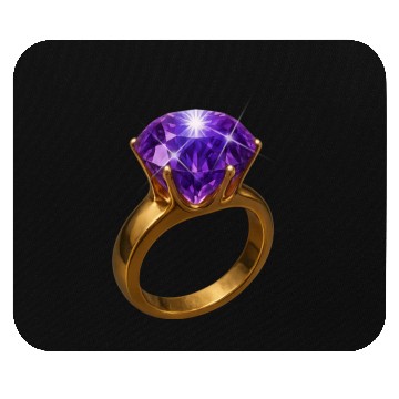 Discover Royal Amethyst: The Elegance of Purple Gemstone Mouse Pads