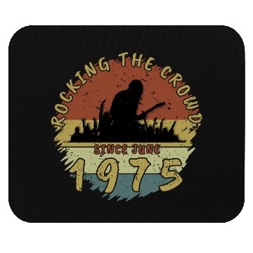 Discover 50th Birthday Rocking the crowd GIT 06/1975 Mouse Pads