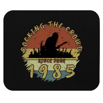 Discover 40th Birthday Rocking the crowd GIT 06/1985 Mouse Pads