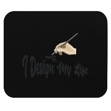 Discover I Design My Life – Create Your Own Path Mouse Pads
