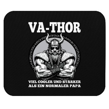 Discover Viking Warrior Man Odin Thor Norman Walhalla Mouse Pads