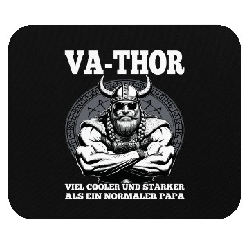 Discover Viking Warrior Man Odin Thor Norman Walhalla Mouse Pads