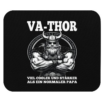 Discover Viking Warrior Man Odin Thor Norman Walhalla Mouse Pads
