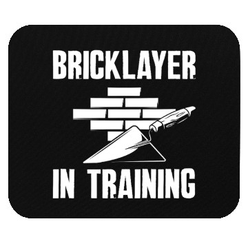 Discover Bricklayer In Training Future Craftsmanship Mouse Pads