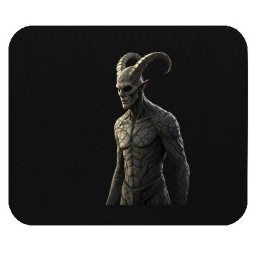 Discover Two-Horned Ghost Mouse Pads