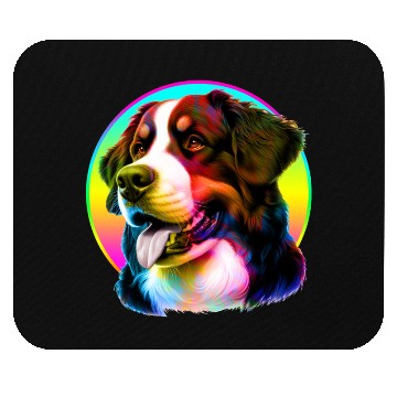 Discover COOL DOG COLORFUL RAINBOW Mouse Pads