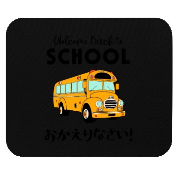 Discover Welcome Back to School Bus Mouse Pads