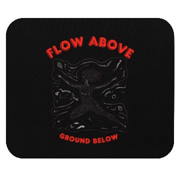 Discover Serene Yoga Poses in Nature Illustration Mouse Pads