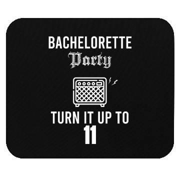 Discover Bachelorette Party Guitar Amp Design Mouse Pads
