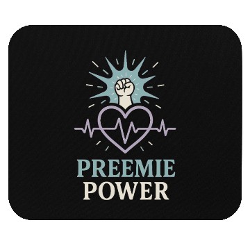 Discover NICU Parent Pride Preemie Warrior Neonatal Mouse Pads