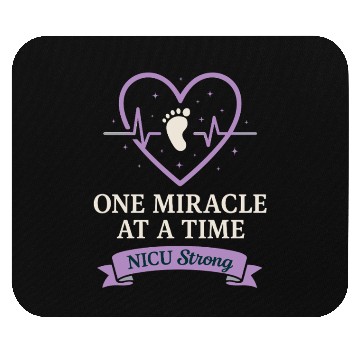 Discover NICU Parent Pride Preemie Warrior Neonatal Mouse Pads