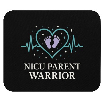 Discover NICU Parent Pride Preemie Warrior Neonatal Mouse Pads