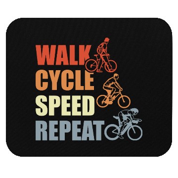 Discover Cycling Routine Mouse Pads