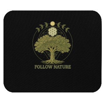 Discover Follow Nature Tree of Life Mouse Pads