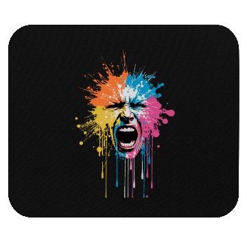 Discover Colorful Expression of Emotions Exploding in Mouse Pads