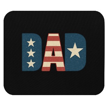 Discover DAD 4th of July Mouse Pads