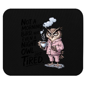 Discover Funny Owl Mouse Pads