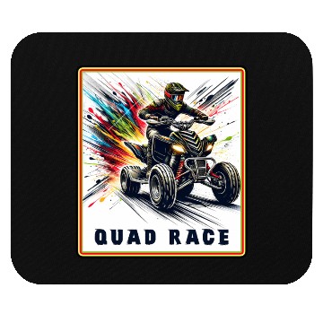 Discover Quad Race - Speed Explosion Mouse Pads