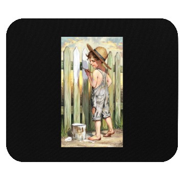 Discover a vintage inspired charcoal and colored Gnkjj Mouse Pads