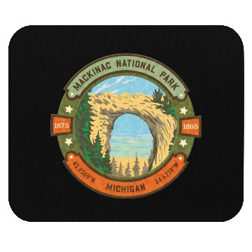 Discover Mackinac Island Mouse Pads