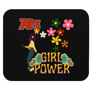 Discover Groovy Vibes & Girl Power Mouse Pads