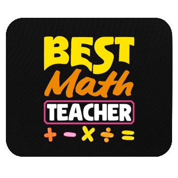 Discover Math Teacher Best Math Educator Design Mouse Pads