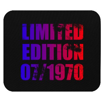 Discover 55th birthday Limited Edition 07/1970 Mouse Pads