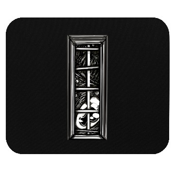 Discover Spooky Cosmic Horror Illustration Mouse Pads