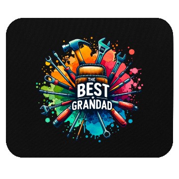 Discover Best Grandad Ever tools design Mouse Pads