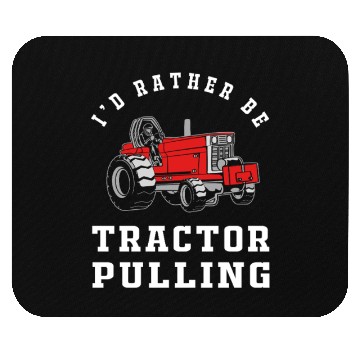Discover Tractor Driver Tractor Pulling Mouse Pads
