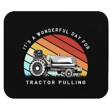 Discover Tractor Pulling Driver Tractors Mouse Pads