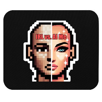 Discover IRL vs AI me Mouse Pads