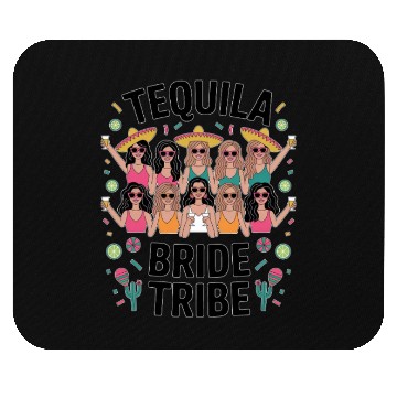 Discover Tequila Bride Tribe - Bachelorette party Mouse Pads