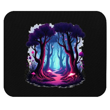 Discover Enchanted Forest Dreamscape Mouse Pads