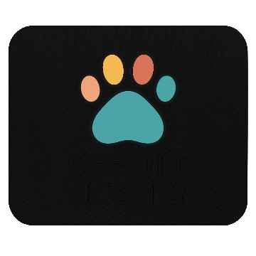 Discover nergie Positive Pattes Heureuses Mouse Pads