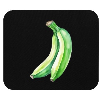 Discover Green Bananas Mouse Pads